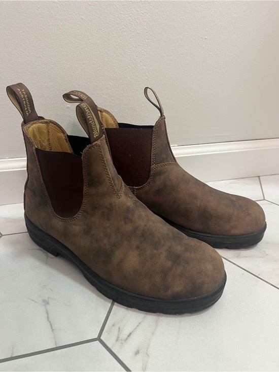 Blundstone Other - Blundstone 585 Rustic Brown Premium Leather Chelsea Boots Size 10 Mens